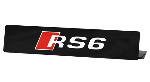 Audi #06 license plate cover