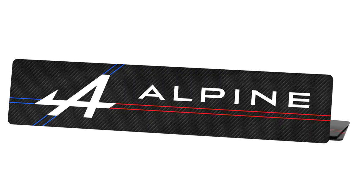 Cache Plaque Alpine