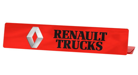 Cache plaque Renault Trucks (Réf #018)