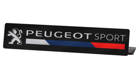Cache plaque Peugeot Sport (Réf #13)