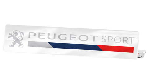 Cache plaque Peugeot Sport (Réf #14)