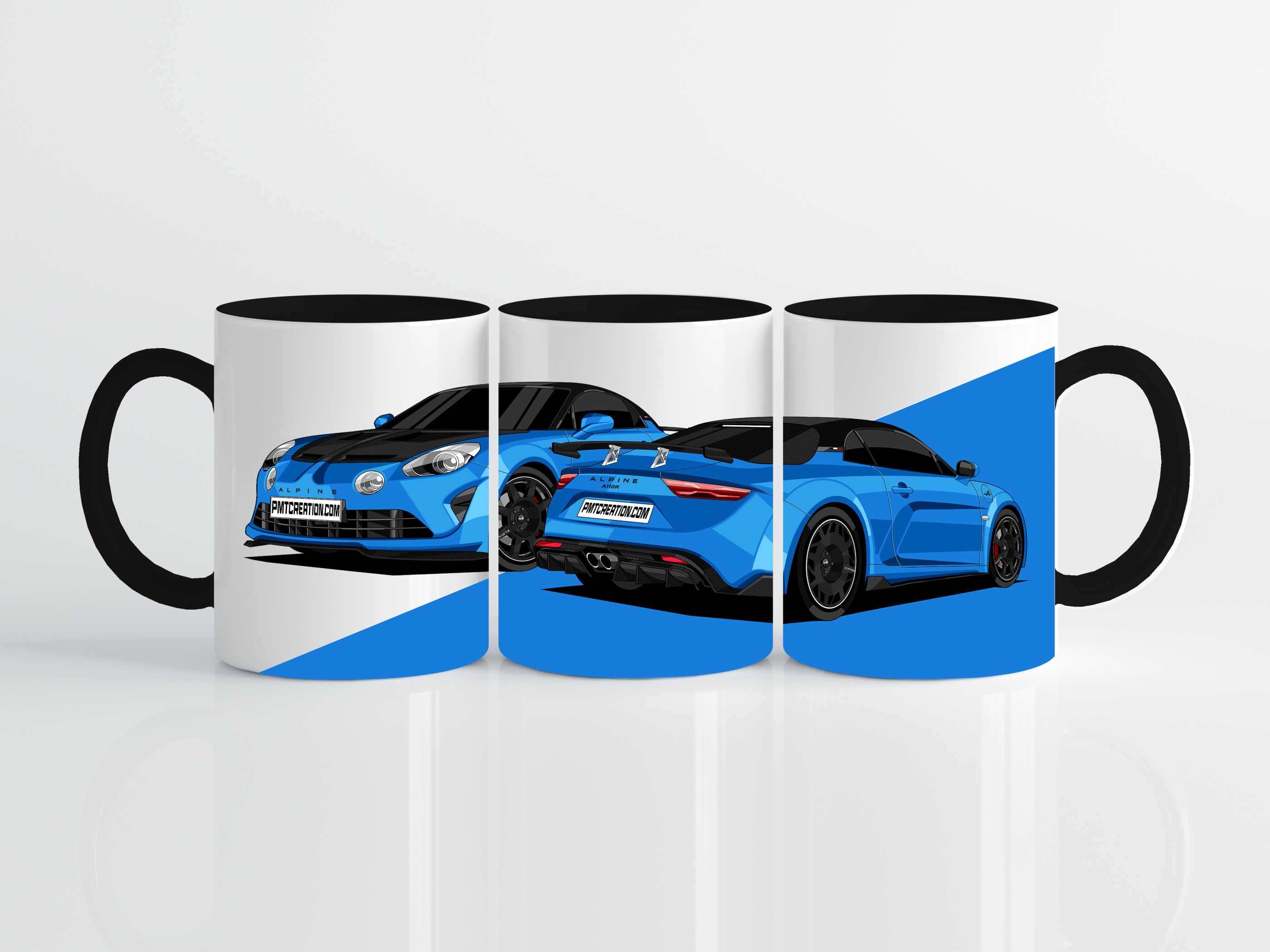 Mug Illustration Alpine A110 R