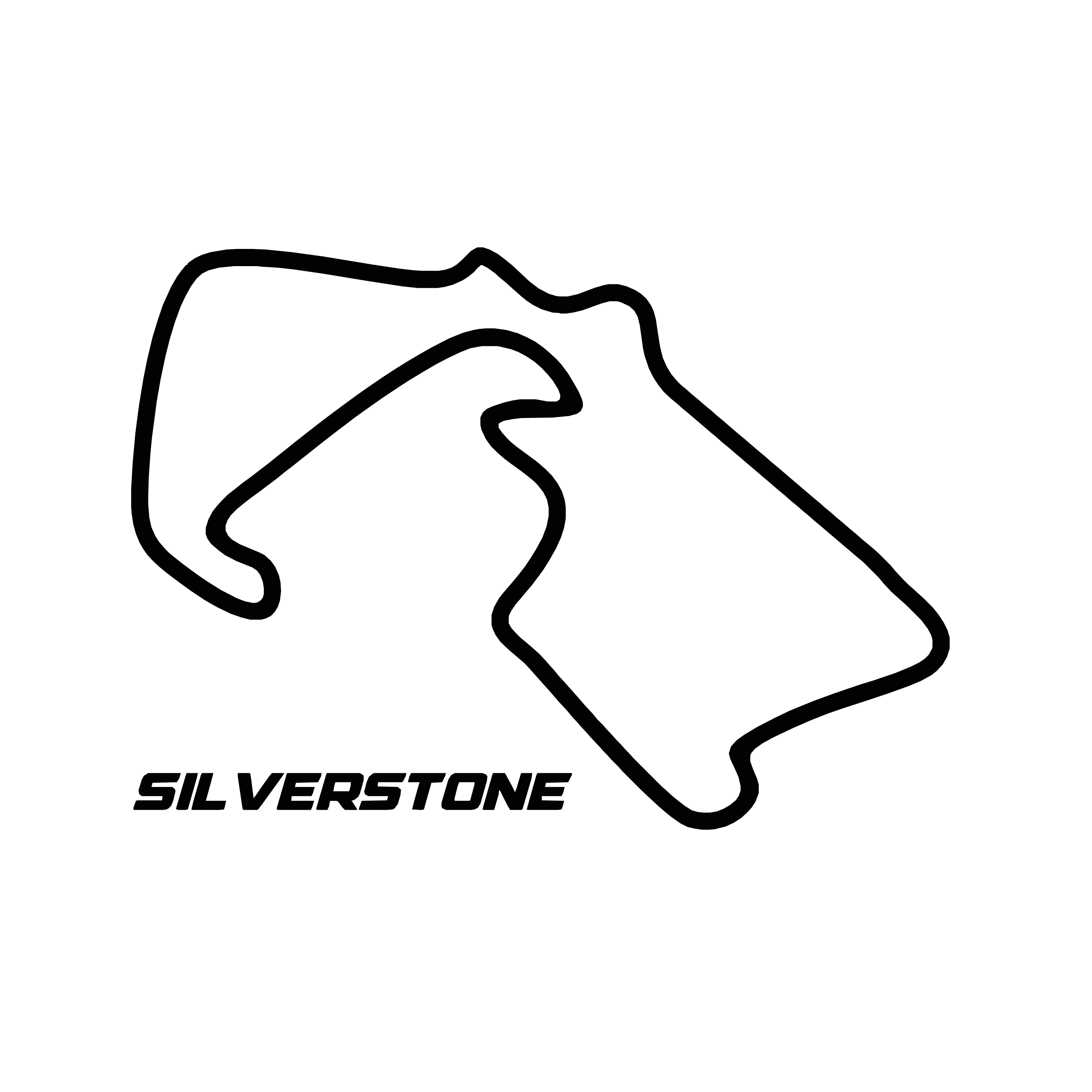 Sticker Circuit Silverstone #01
