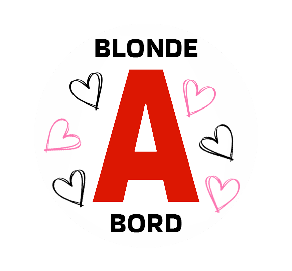 Sticker Disque A Blonde A Bord