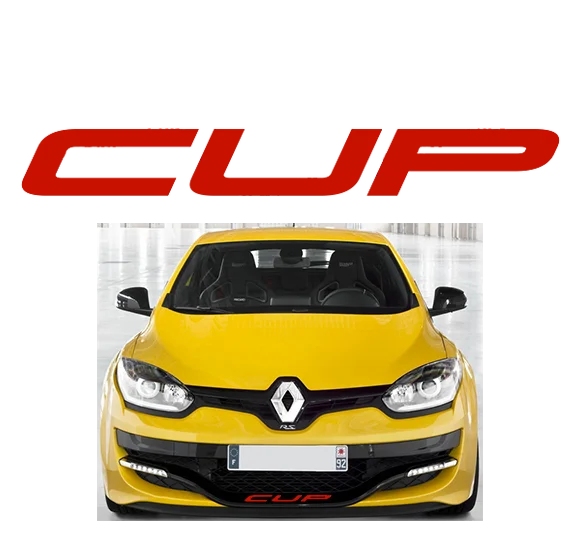 Sticker CUP pour lame avant renault #01