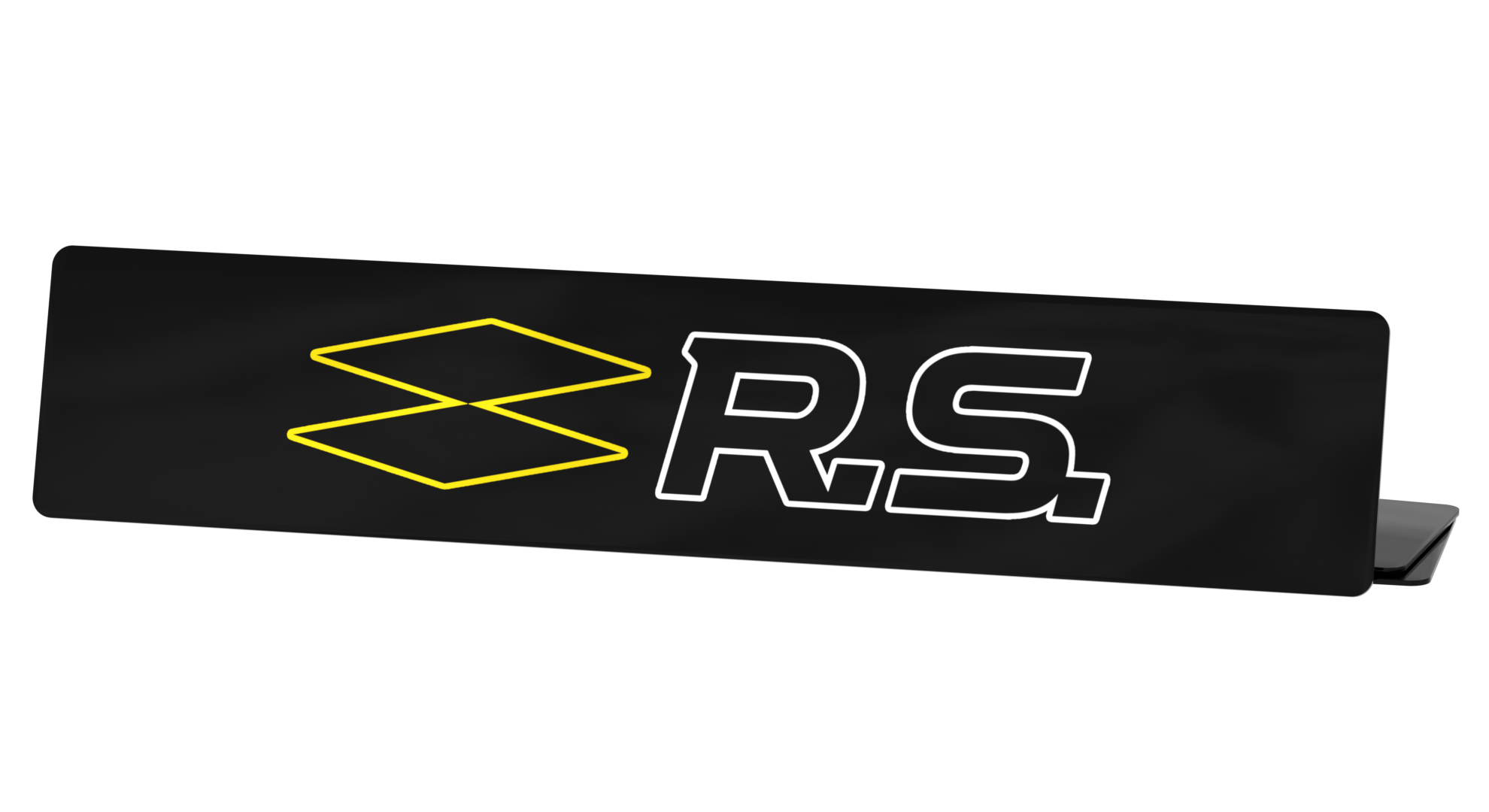 Cache plaque Renault Sport (Réf #33)