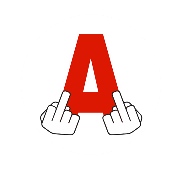 pmtcreation Sticker A Fuck #01