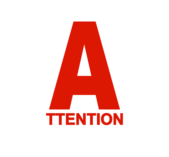 pmtcreation Sticker A TTENTION