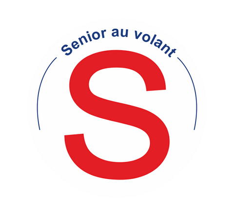 pmtcreation Sticker Senior au volant #01