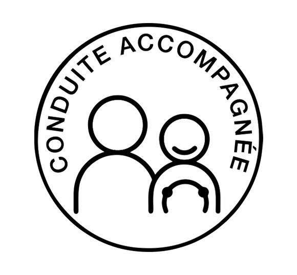 pmtcreation Sticker Conduite Accompagnée #01