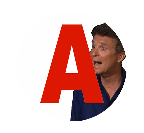 Sticker Disque A Denis Brogniart