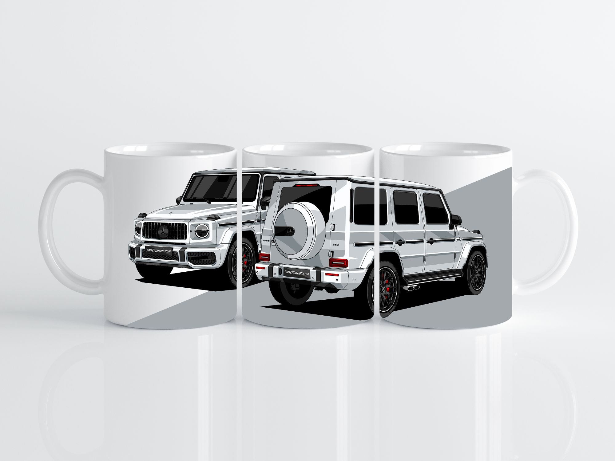 Mug Illustration Mercedes Class G63