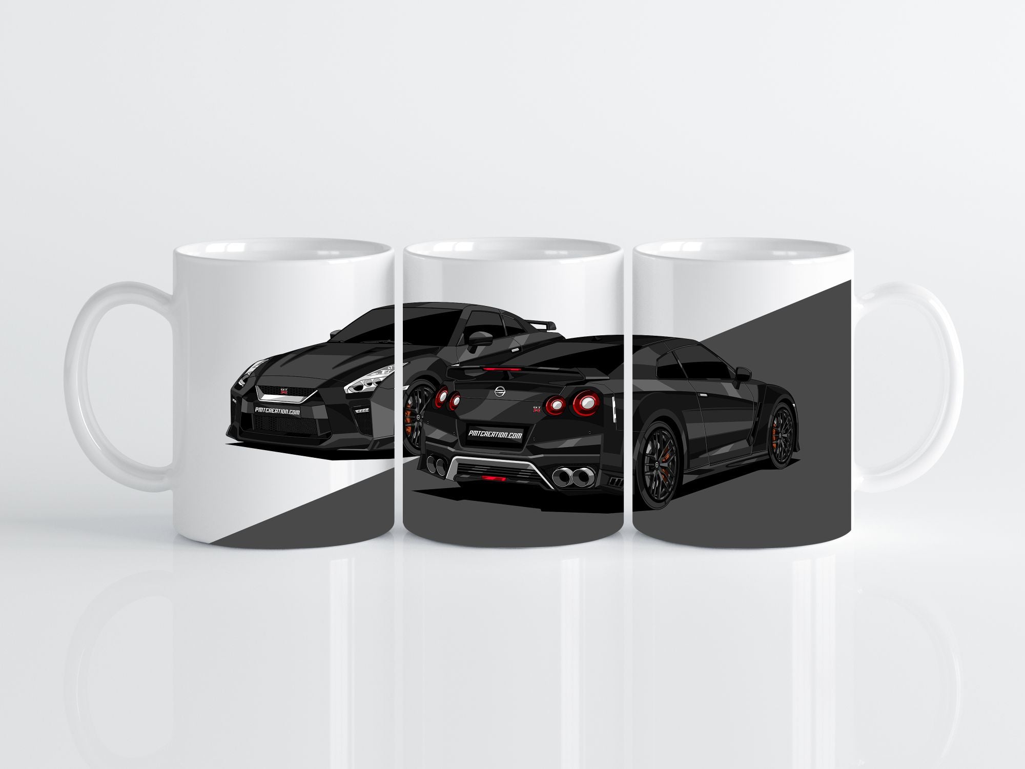Mug Illustration Nissan GTR