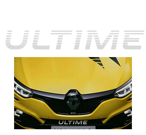 Sticker ULTIME pour lame avant renault