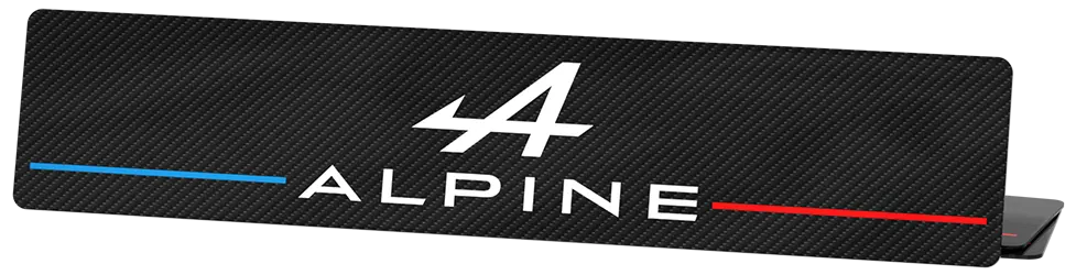 Cache Plaque Alpine