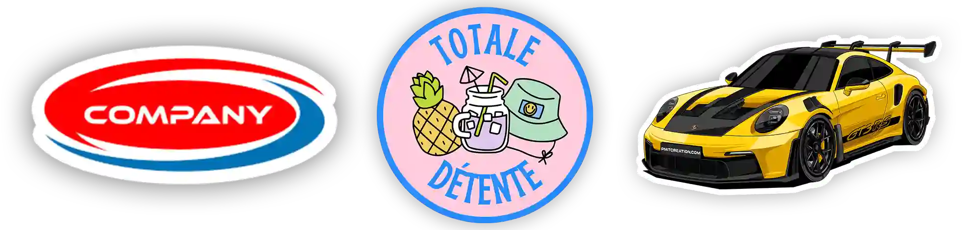 Sticker Image 100% Personnalisés