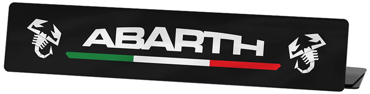 Cache Plaque Fiat - Abarth