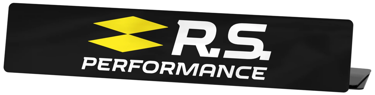 Cache Plaque Renault Sport