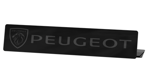 Cache plaque Peugeot #02