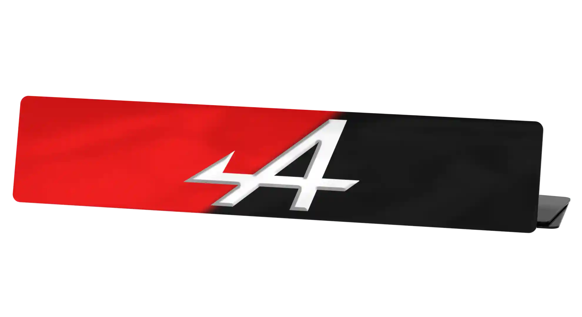 Cache plaque Alpine Rouge