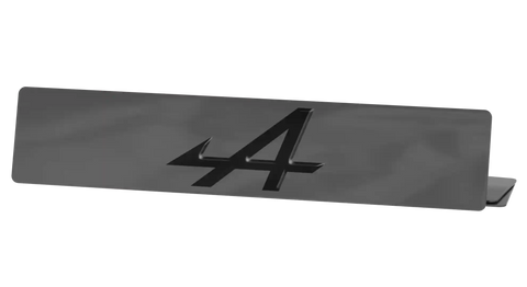 Cache plaque Alpine Gris