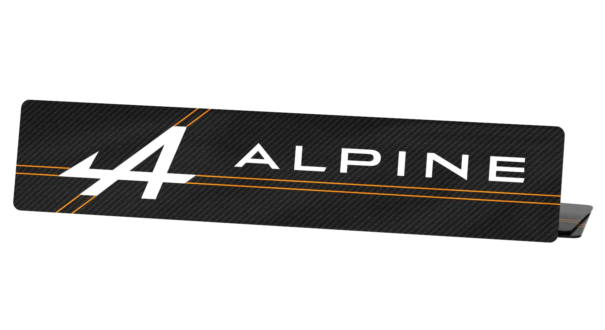 Cache Plaque Alpine Orange