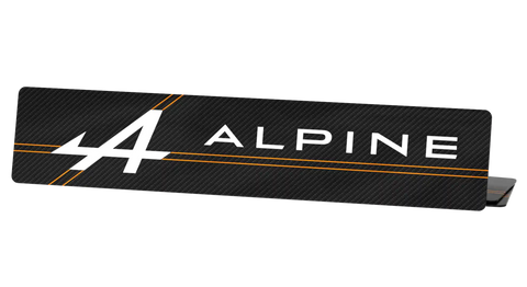 Cache Plaque Alpine Orange