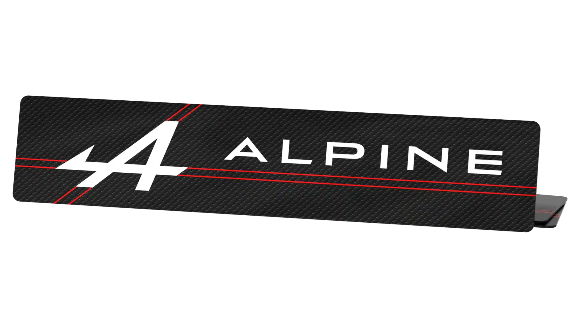 Cache Plaque Alpine Rouge
