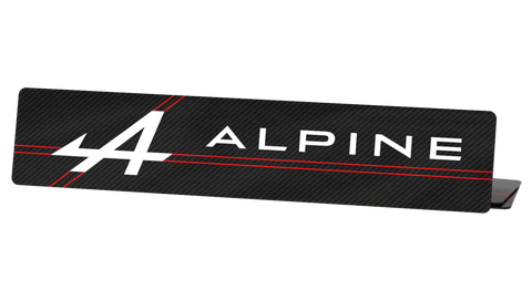 Cache Plaque Alpine Rouge