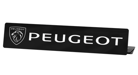 Cache plaque Peugeot #01