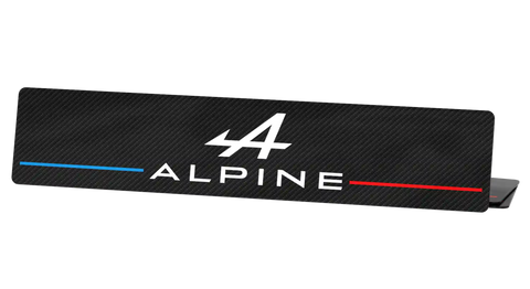 Cache Plaque Alpine