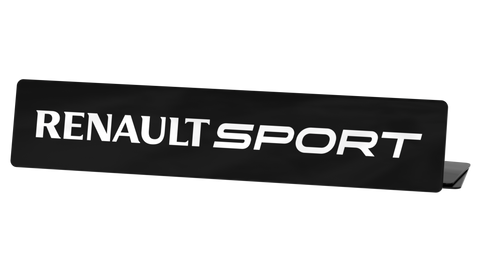 Cache plaque Renault Sport #06