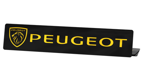 Cache plaque Peugeot #03