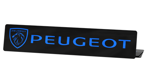 Cache plaque Peugeot #04