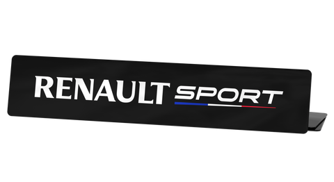 Cache plaque Renault Sport #04