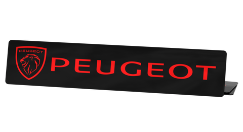 Cache plaque Peugeot #06