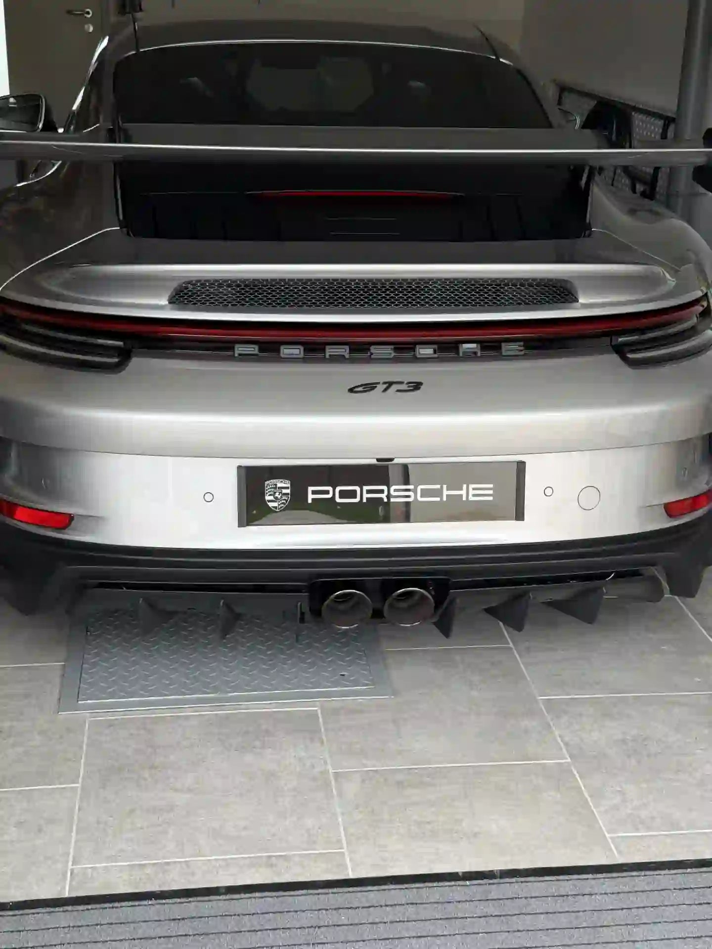 Cache Plaque Porsche GT3