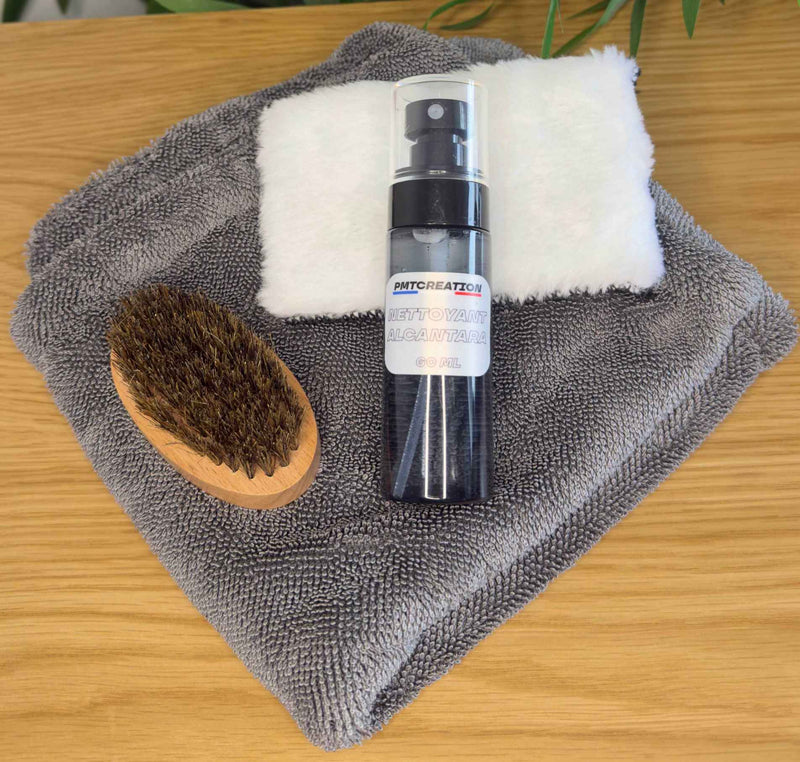 Kit d’entretien & nettoyage Alcantara