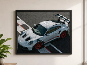 Puzzle Porsche 911 Gt3rs mur