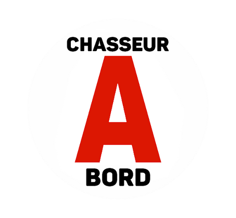Sticker Disque A Chasseur A Bord