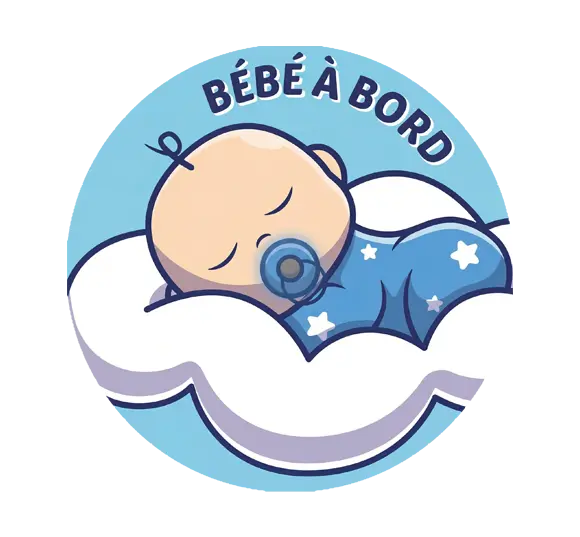 Sticker Bébé à bord Garçon #03