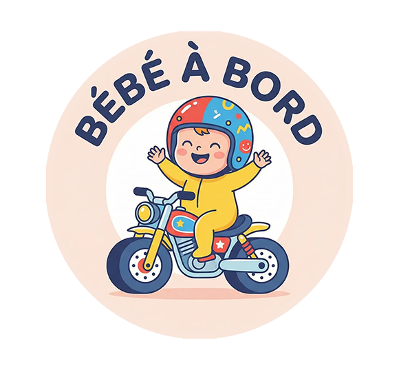 Sticker Bébé à bord universel #02