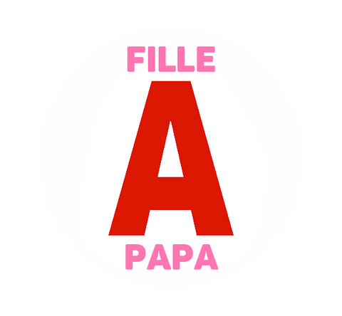 Sticker Disque A Fille A Papa