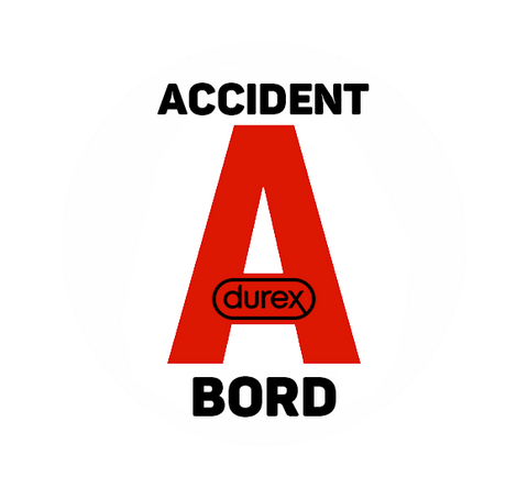 Sticker Disque A Accident A Bord