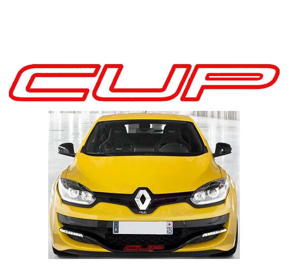 Sticker CUP pour lame avant renault #02