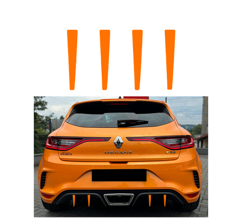 Sticker Griffes Diffuseur Megane 4 RS