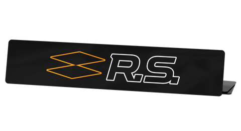 Cache plaque Renault Sport (Réf #32)