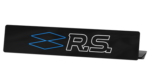 Cache plaque Renault Sport (Réf #34)