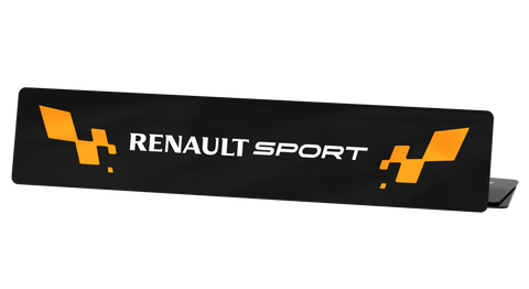 Cache plaque Renault Sport (Réf #30)