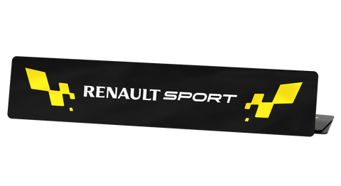 Cache plaque Renault Sport (Réf #28)